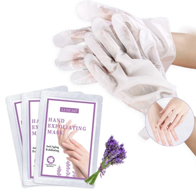 Lavender Exfoliating Glove Hand Mask